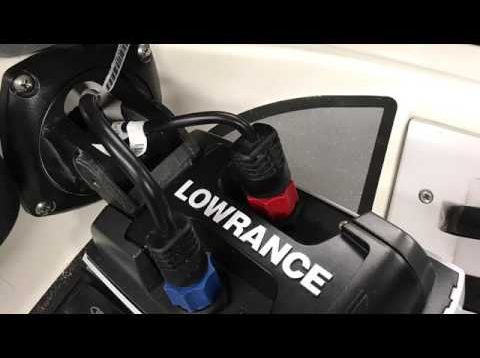 Install Fish Finder on Yamaha PWC Jet Ski with Cable Thru Transom Hull Stern Mount Transducer