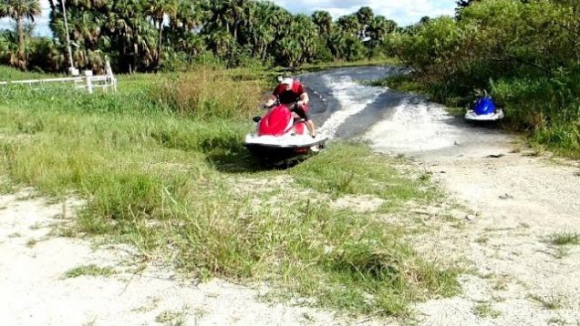 Epic Jet Ski Stick Marsh Ride