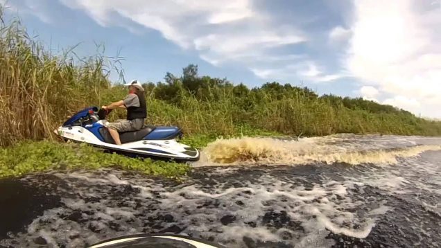 Fast JetSki Ride in Tight Twisty Canals
