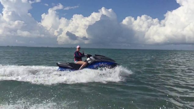 Jetski ride to Aransas Pass Texas