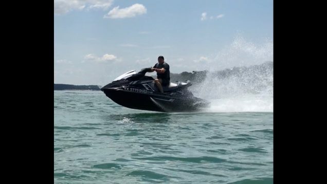 June 2015 Riding Jetski with friends at Canyon Lake Texas and Gulf Coast Texas.