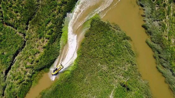 DJI Mavic Pro Sea-Doo Swamp Drone