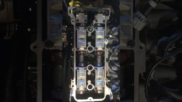 Yamaha SVHO timing mark location