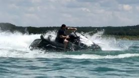 2017 Yamaha Waverunner FX Cruiser SVHO first ride after break in.