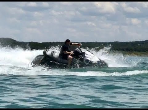 2017 Yamaha Waverunner FX Cruiser SVHO first ride after break in.