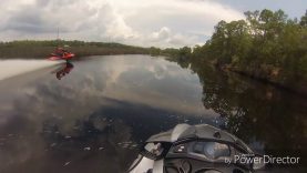 Creek riding in North FL with a Yamaha and two Sea-Doos