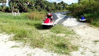 Epic Jet Ski Stick Marsh Ride