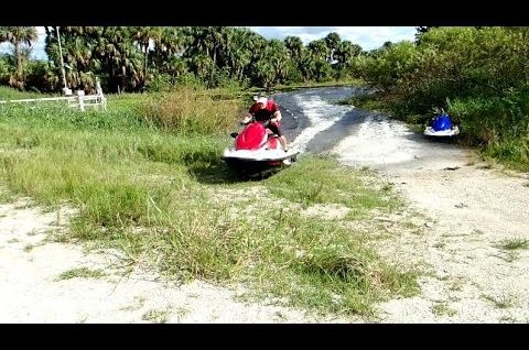 Epic Jet Ski Stick Marsh Ride