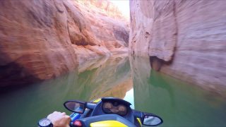 Jet Ski Slot Canyons Lake Powell (Arizona / Utah) w/ SeaDoo & GoPro Cathedral Canyon 2017 Part 2 HD