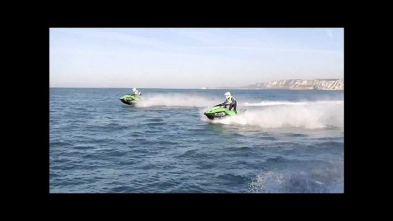 JET SKIING ACROSS ENGLISH CHANNEL
