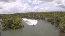 jetski dji phantom mangrove run