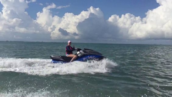 Jetski ride to Aransas Pass Texas