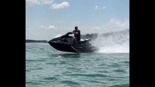 June 2015 Riding Jetski with friends at Canyon Lake Texas and Gulf Coast Texas.