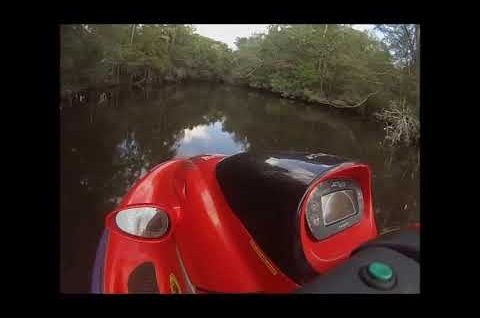 Jetski on Perdido River
