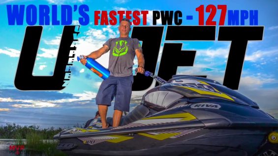 EXCLUSIVE VIDEO WORLD’S FASTEST PWC 127MPH by UVA PEREZ UJET