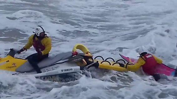 Jet Ski Rescue Portrush East Strand World Surf Kayak Championships