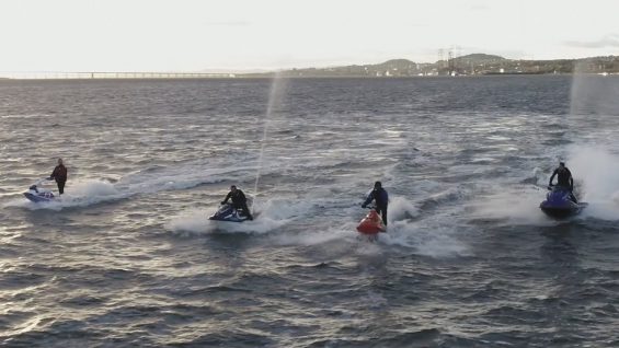 Jet Ski’ing on the Tay.