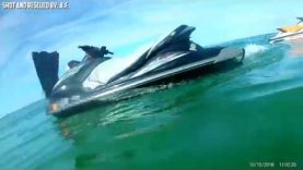 Wild Jet Ski Accident and Rescue!